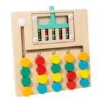 Engaging 5 Column Color Matching Game for Kids | Educational Toy