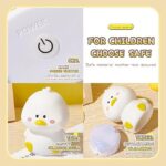 Cute Silicone Duck Night Light for Kids Bedroom - Image 3