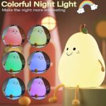 Pear Shape LED Night Light for Home and Kids - Image 2