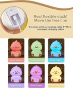 Cute Silicone Duck Night Light for Kids Bedroom - Image 4