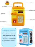 Kids ATM Bank Toy: Fingerprint Security for Fun Money Saving! - Image 3