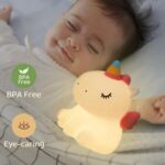 Unicorn Silicone Lamp with Soft LED Night Light - Image 2