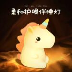 Unicorn Silicone Lamp with Soft LED Night Light - Image 3