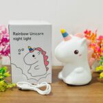 Unicorn Silicone Lamp with Soft LED Night Light