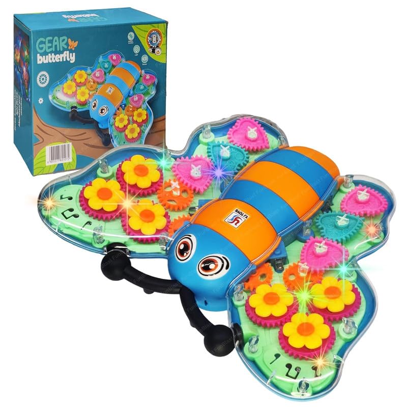 Gear Butterfly toy for Kids (1) Gear Butterfly Toy for Kids: Fun, Educational & Engaging Play! - Image 1