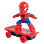 Spiderman Sliding Plate Rotating Figure Toy | Ultimate Superhero Fun!