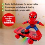 Spiderman Sliding Plate Rotating Figure Toy | Ultimate Superhero Fun! - Image 2