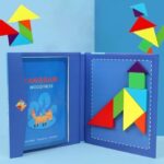 Wooden Tangram Puzzles for Kids - Educational Shape Game - Image 2
