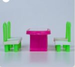 Plastic dining table set - Image 2